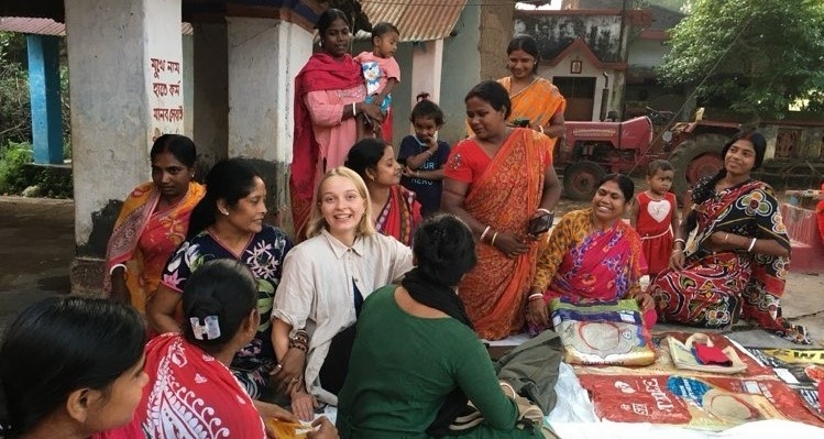 rebecca i Indien