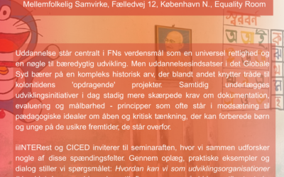 Uddannelse som udvikling? Kom med til seminar om uddannelses rolle i udviklingsarbejde i det Globale Syd